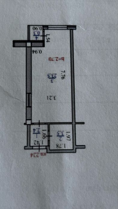 Продам  1 комнатную квартиру студия