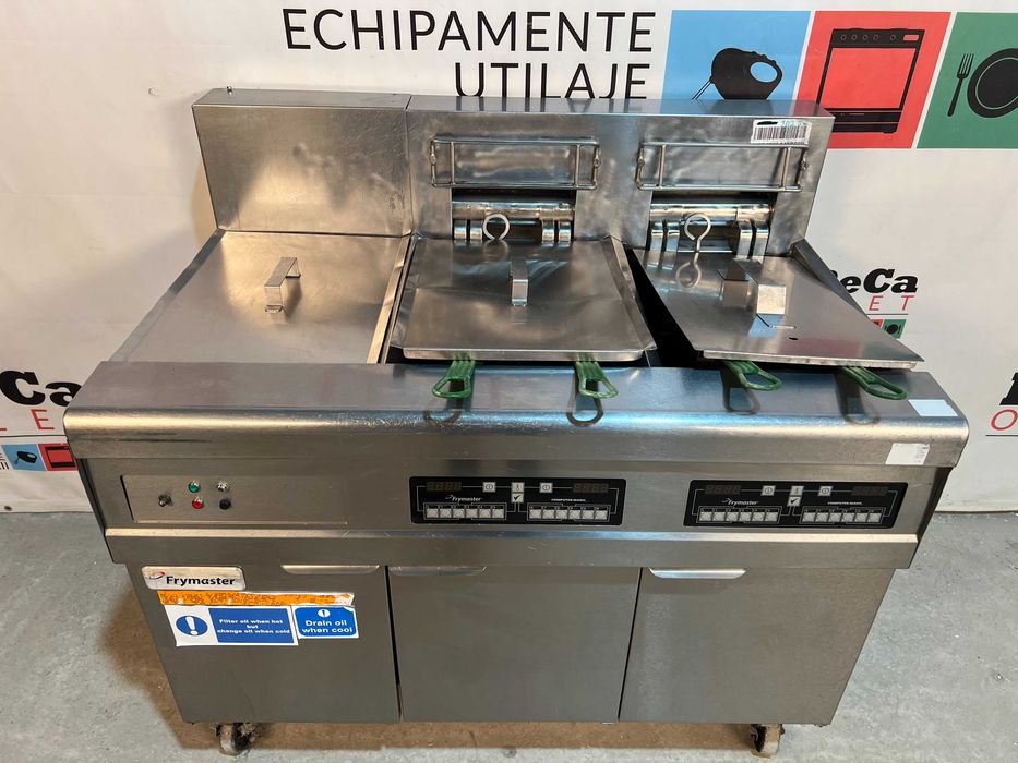 Frymaster - Friteuza 2 cuve 25+25 L cu sistem automat refiltrare ulei