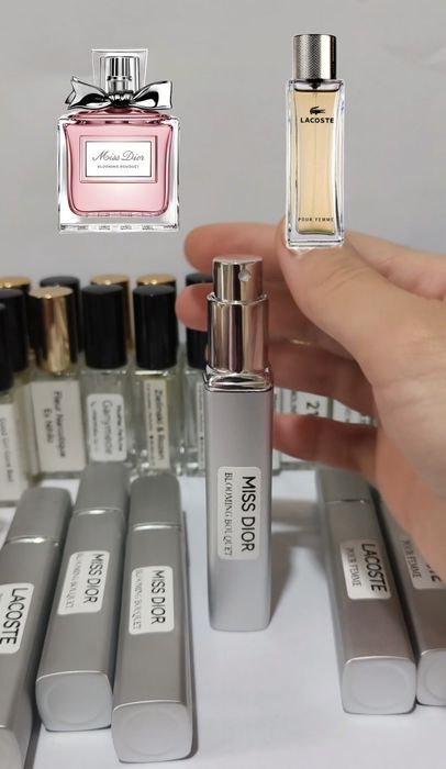 Miss Dior & Lacoste parfyum raspiv