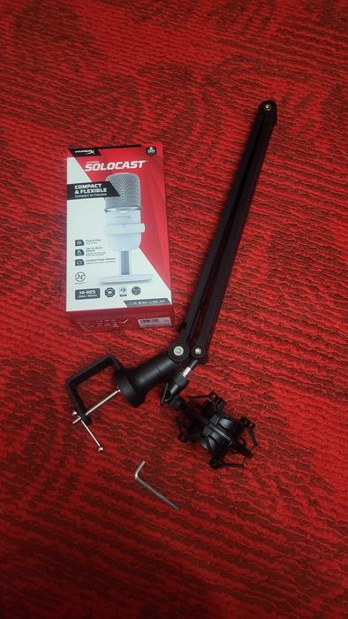 HyperX SoloCast USB микрофон - отличное состояние