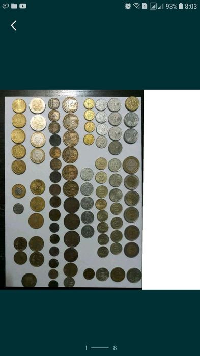 Продам монеты все разом