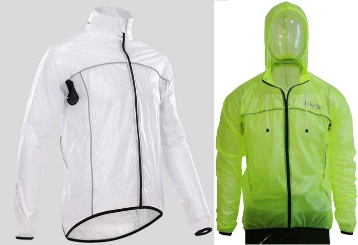 Geaca ploaie noua ciclism S M XXL XXXL Verde alba foita impermeabila