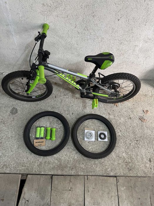 Детско колело Drag Badger 16 с допълнителни неща