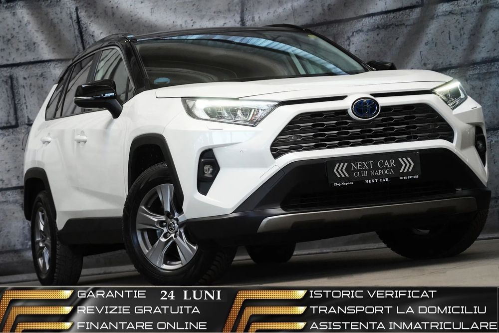 Toyota RAV4 GARANTIE 24 LUNI*RATE*Automata*Hybrid*Piele*Navi*Camera*Led*Full