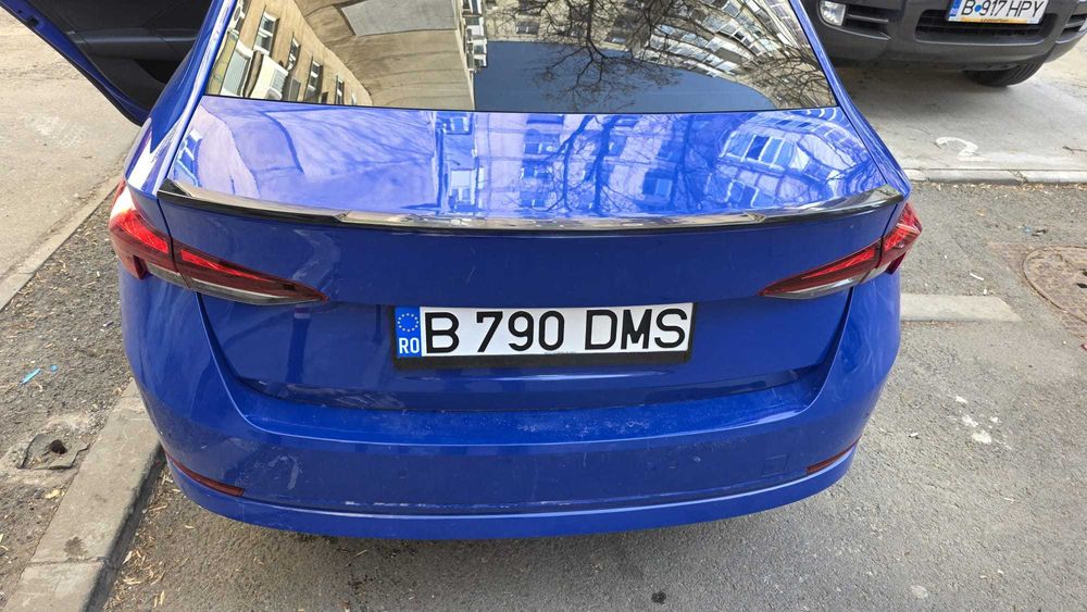 Eleron Lip Codita Portbagaj M4 Style Skoda Octavia MK4 2020+, Negru