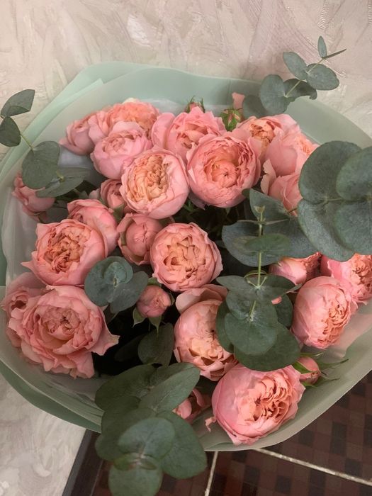 Цветы пионавидные розы