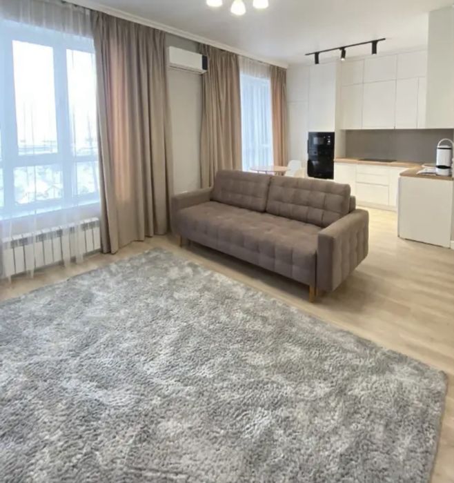 Ковер серый 160х230 см