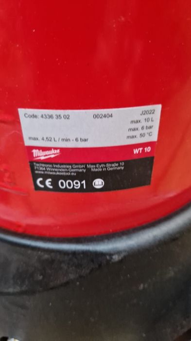 Rezerva de apa Milwaukee  WT 10