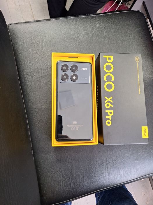 Poco X6 pro 12/512 1 йил гарантияси бор