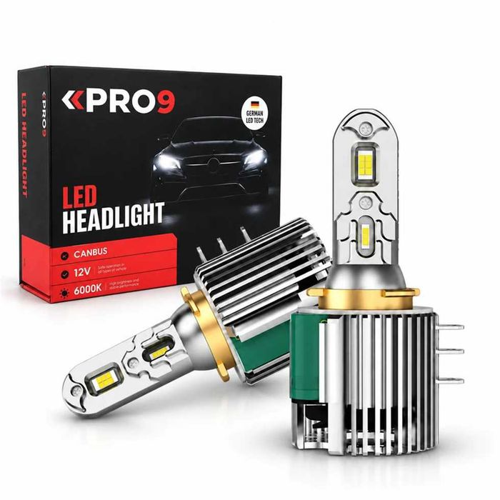 LED крушки H15 130W 6000K 12-24V 2 ГОДИНИ ГАРАНЦИЯ
