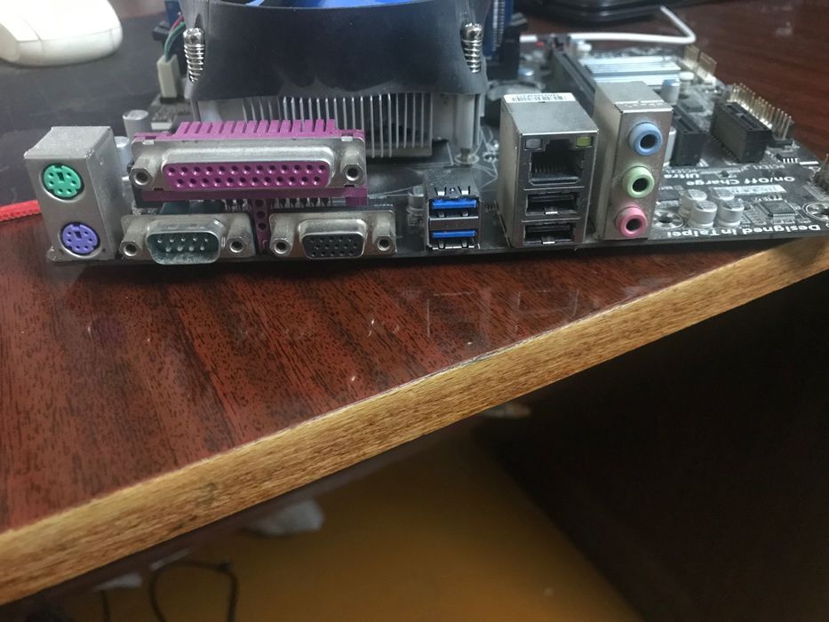 Материнская плата +ОЗУ+поцессор