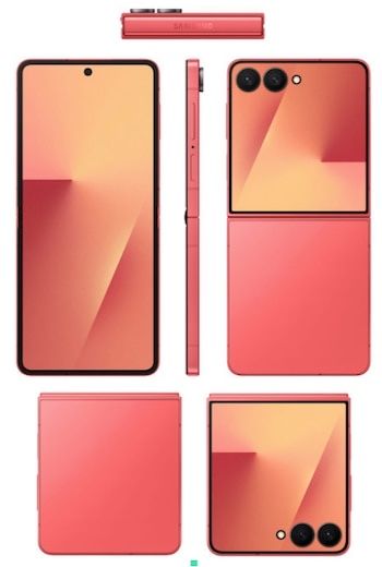 Z Flip 7 512GB Coral Red