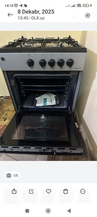 Gaz plita xamasi ishlidi