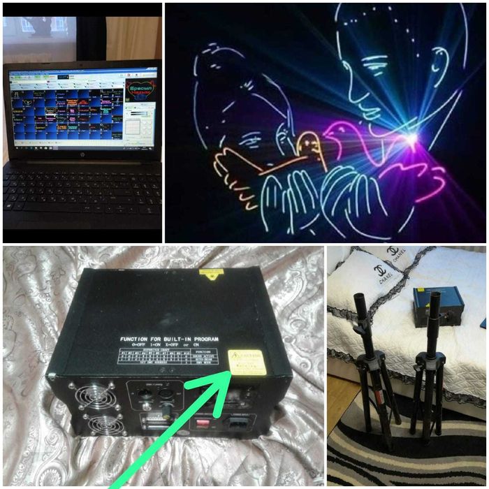 Профи. Лазерный проектор Лазерного шоу