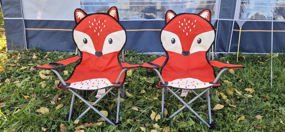 Scaune camping pentru copii (2 buc)