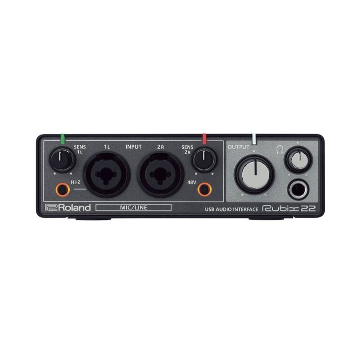 Аудио интерфейс ROLAND RUBIX22
USB Аудио интерфейс ROLAND RUBIX22