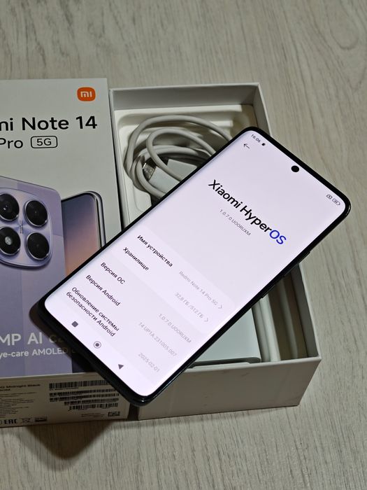 Redmi Note 14 Pro 5G 512 gb Ram 12 5G EAC