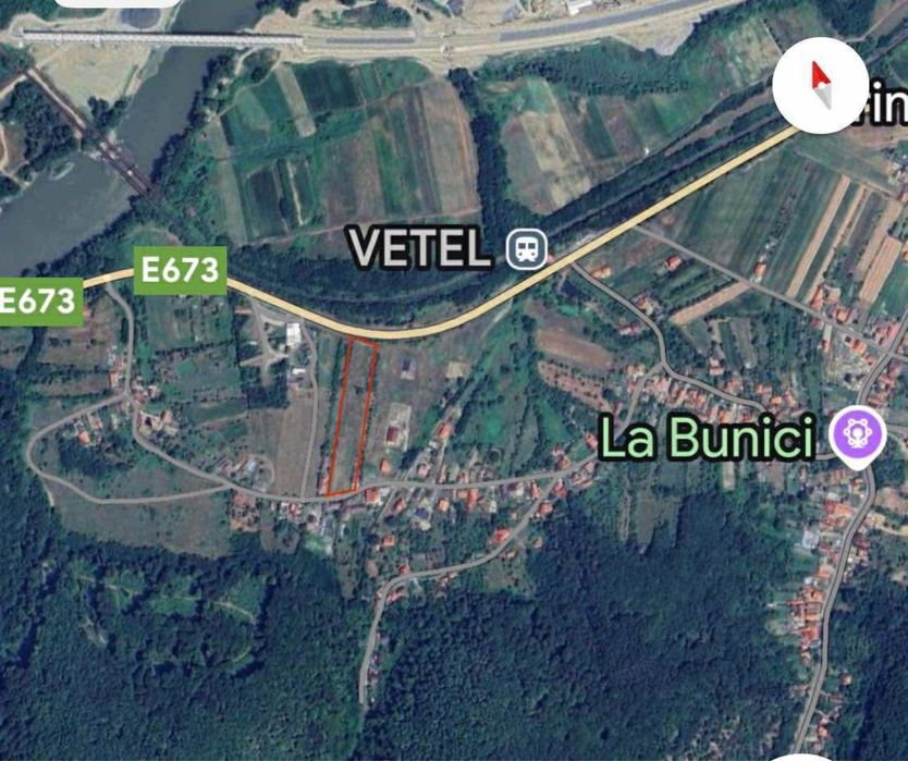 Vand/Schimb Teren in VEȚEL  INTRAVILAN lângă DEVA