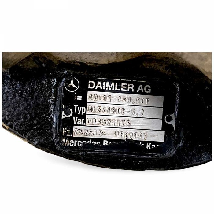 Diferential Mercedes Z=40:11 RAT3,636 /piese camioane/piese motor