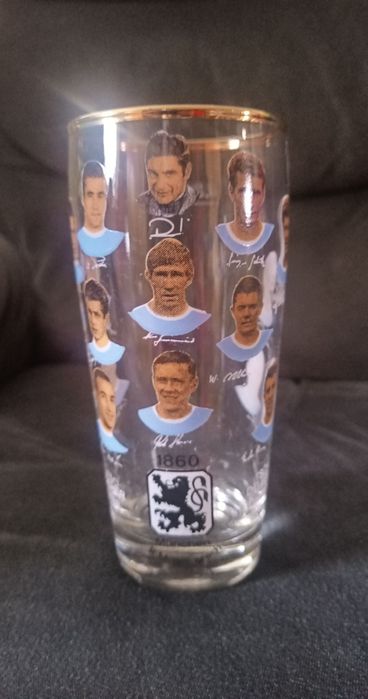 Pahar de colecție fotbal 1960 Munchen 250 mm