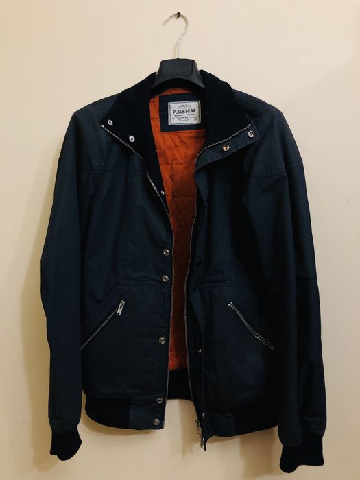Geaca bleumarin pentru barbati Pull&Bear