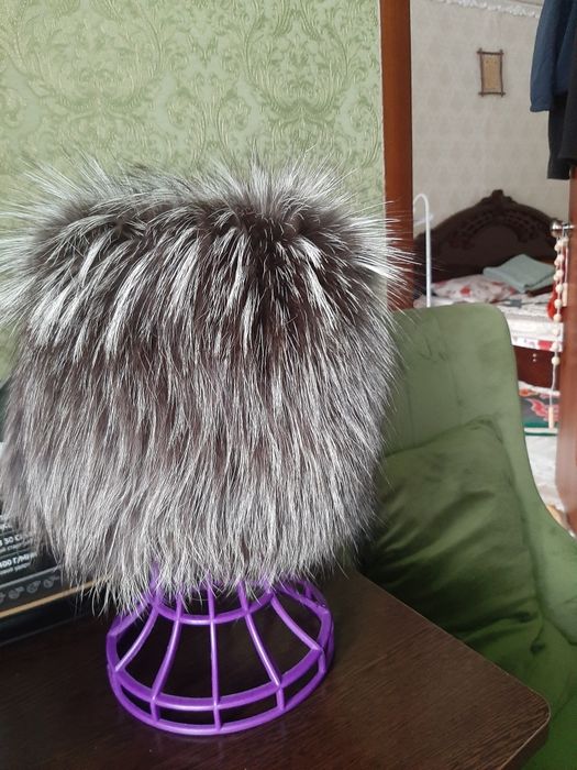 Шапка из чернобурки