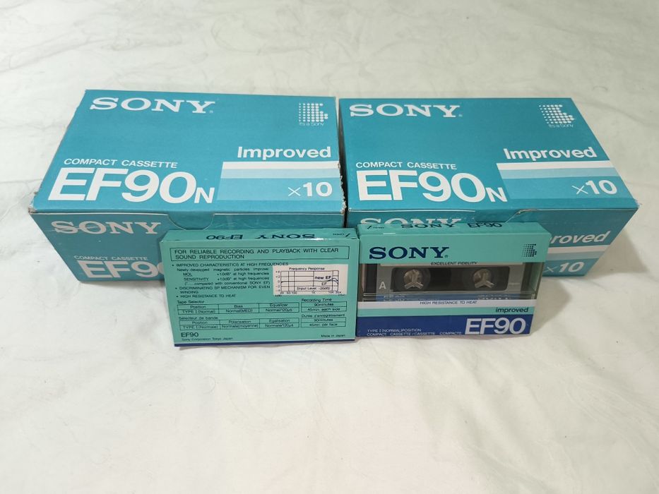 Аудиокассеты SONY EF-90