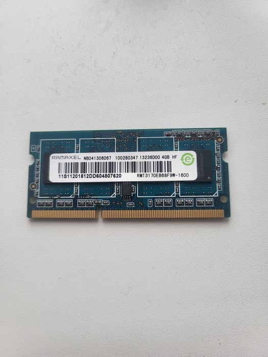 Озу SO-DIMM DDR3L 4GB 1600 для ноутбуков
