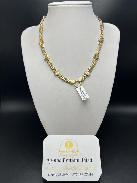 Lant aur 14k 19.31 gr lungime 40 cm cod 20571