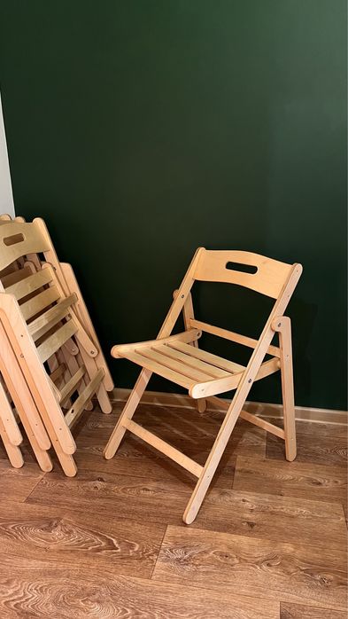 Стулья складные деревянные