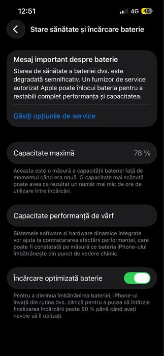 Vand sau schimb iphone 14 starlight doar cu iphone 15  sau 16 cu diferenta din partea mea