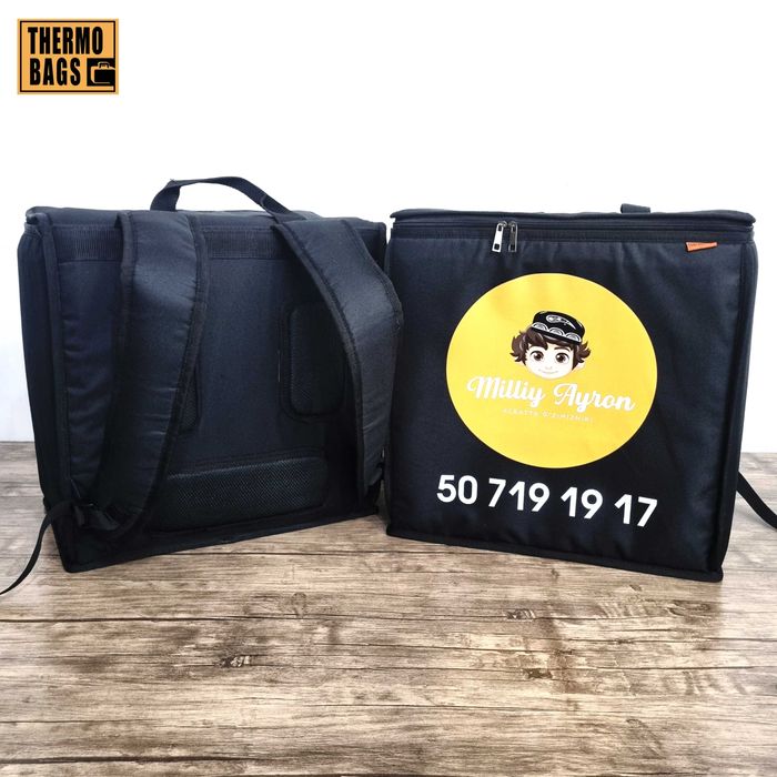 Термо рюкзак для доставки еды