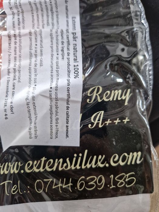 Extensii clip-on din par natural uman, Remy A+++