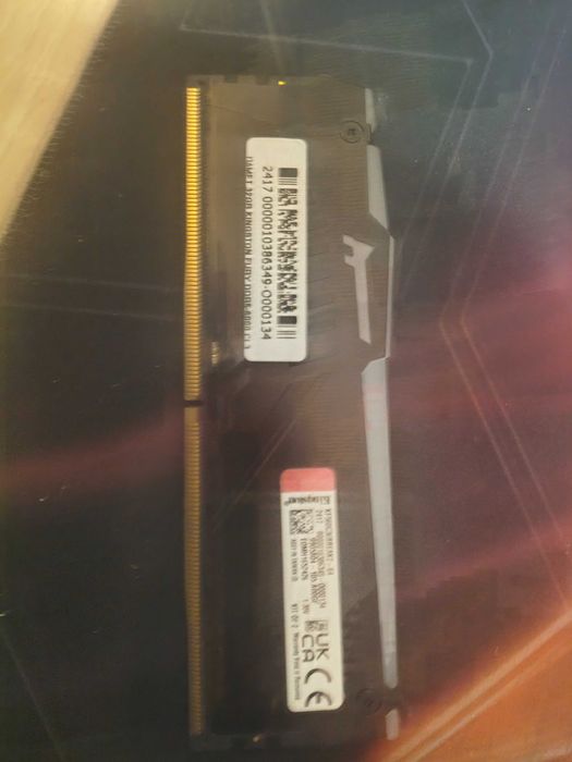 DDR5 RAM Kingston FURY Beast Black RGB 32GB 6000MT/s