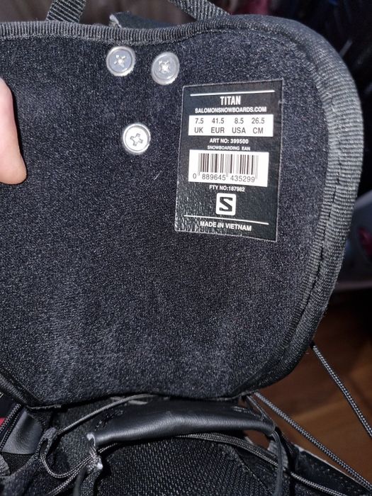 Booti Placa Snowboard Salomon 41.5