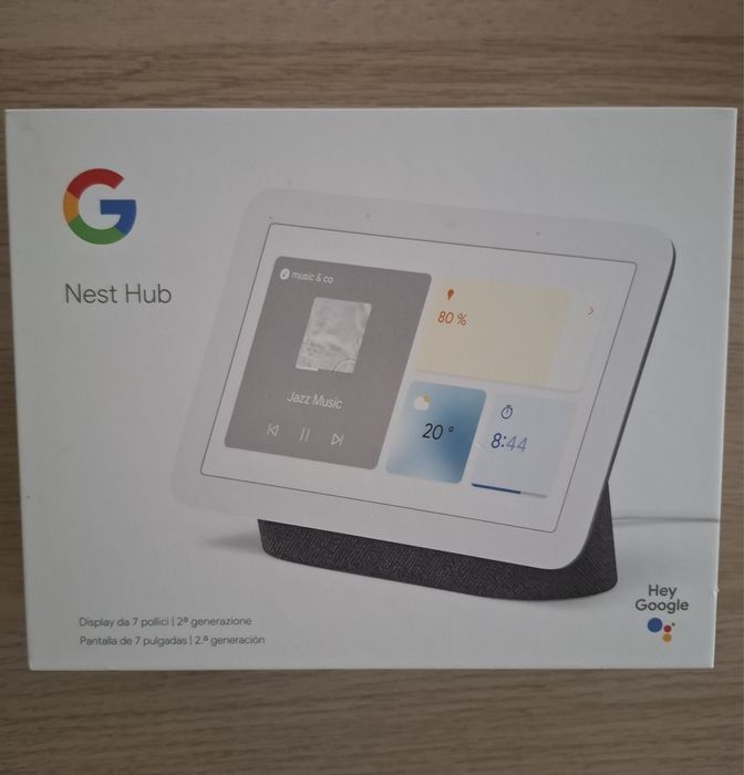 NOU Google NEST Hub  2 Gen  IMPECABIL Doar PROBAT Smart Home HUB