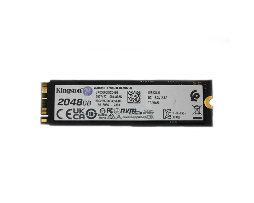 Жесткий диск SSD 2 Tb PCIe 4.0 x4 NVMe M.2 2280 Kingston