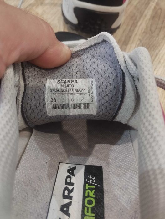 SCARPA mohito red rose