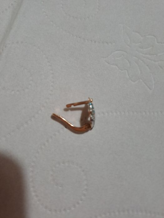 Детские золотые сережки