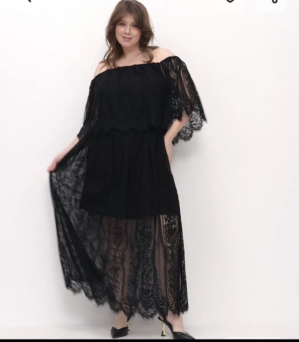 Платье чёрное вечернее