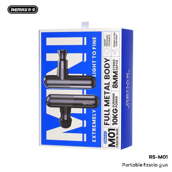 Remax RS-M01 Fascia Gun мини массажный пистолет Comfortable Massage