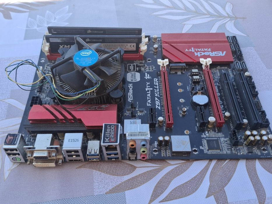 Kit i7 4790+ placa de baza gaming + 8 g ddr3