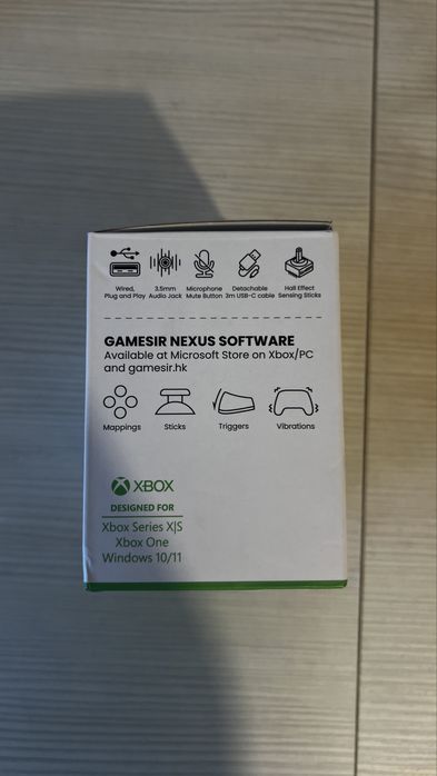 Controller Gamesir cu fir pentru Xbox PC G7 SE Alb GAMEPASS