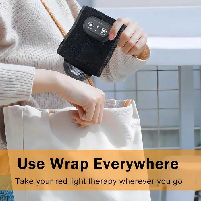 Чисто нов колан за инфрачервена и червена светлинна терапия (Red Light Therapy) с нагрев