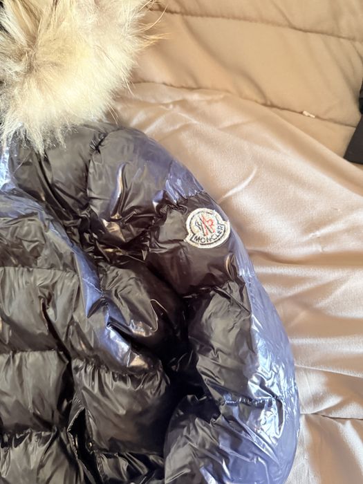 Geaca Moncler cu blana naturala de vulpe