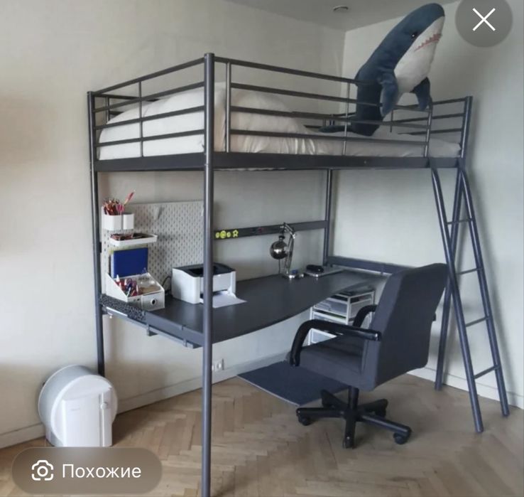 Кровать чердак икеа