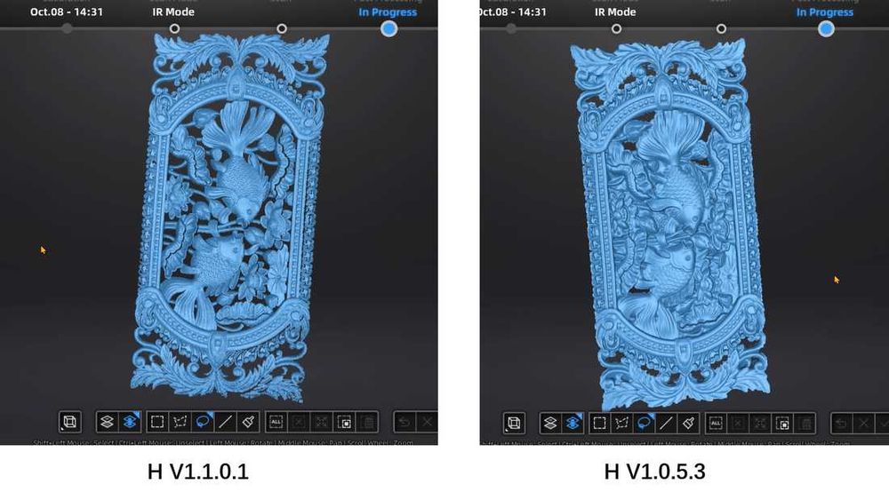 Professional 3D skaner. Профессиональный 3D-сканер. Shining3D EinScanH