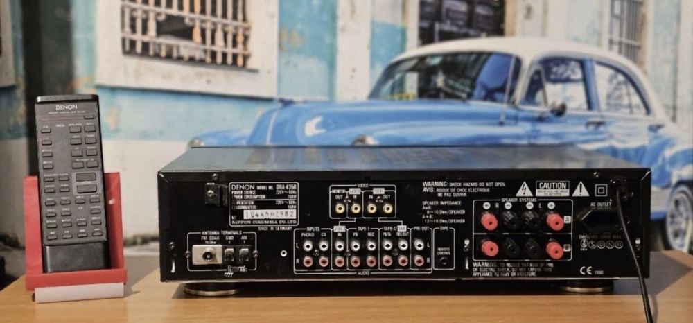 Denon DRA 435 R amplificator statie amplituner receiver sunet bun calitativ