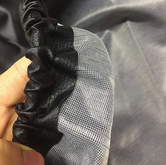 Калъф кожен за резервна гума на джип - 15"/16"цола*