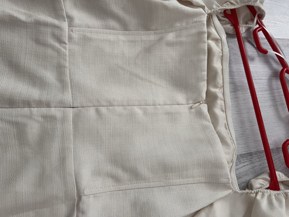 Bluza H&M tip corset , S/36 , crem